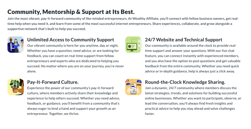 Community, Mentorship & Support at Its Best.