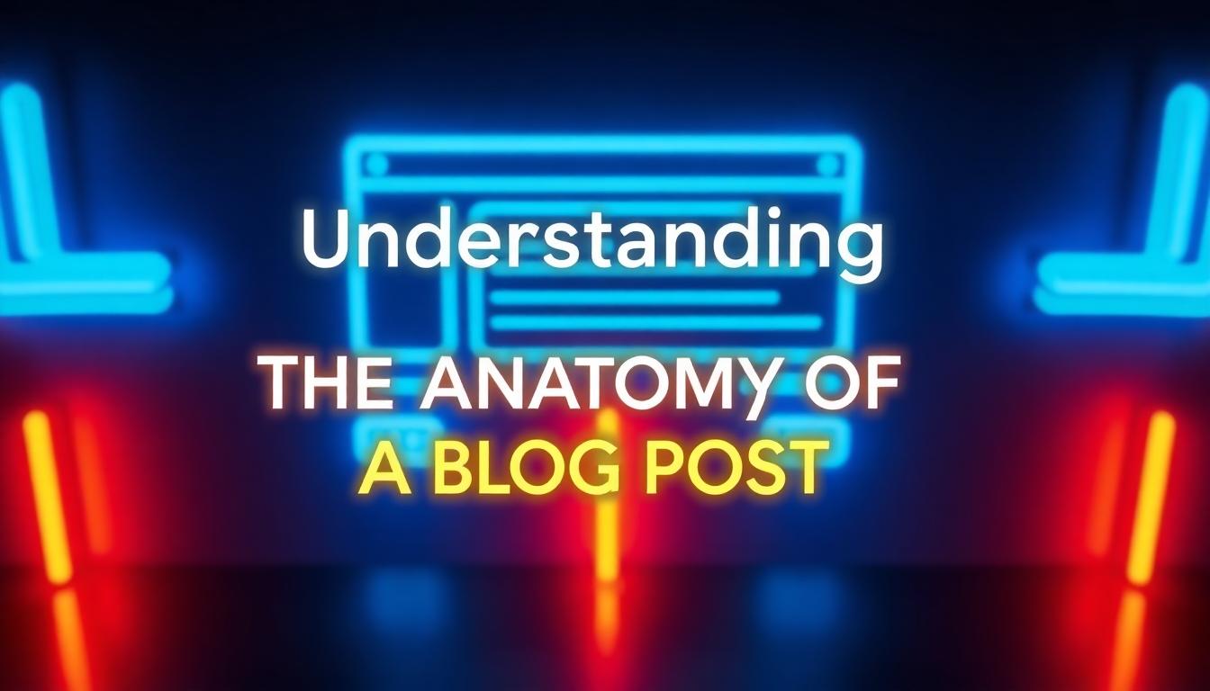Understanding The Anatomy Of A Blog Post