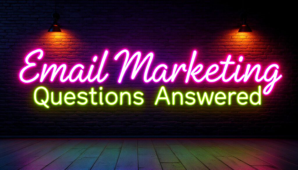 Email Marketing Questions
