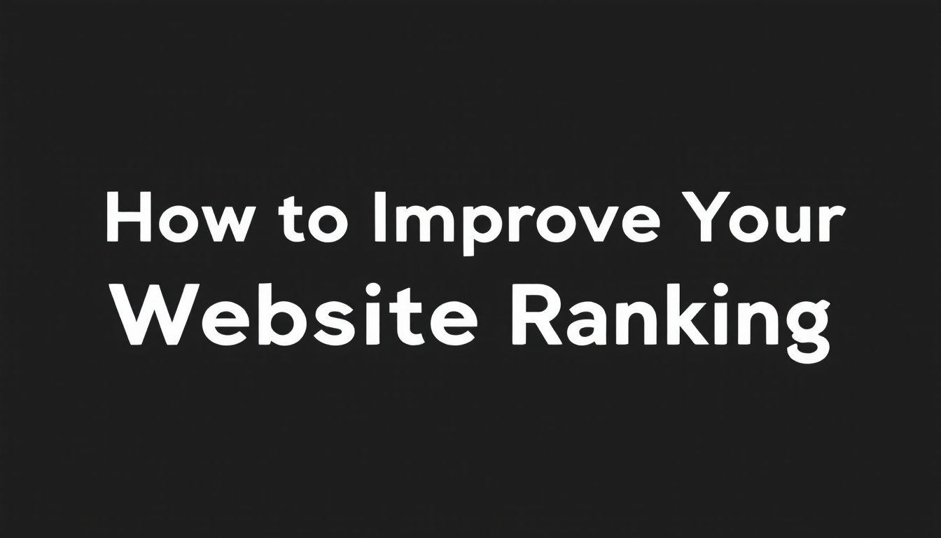 SEO Basics in 2025: How to Improve Your Website Ranking